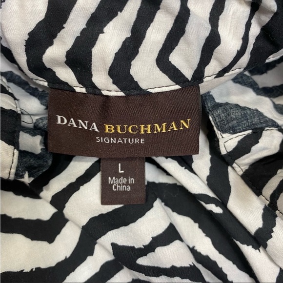 Dana Buchman Zebra Print Tunic - Picture 9 of 11